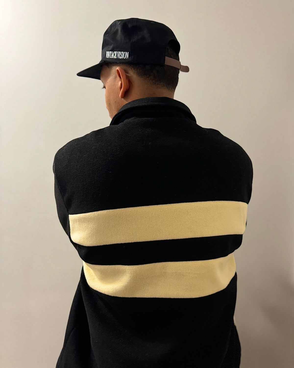 The Creators Stripe Jacket (Black/Cream)