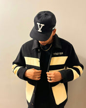 Load image into Gallery viewer, The Woolen Jacket (Black/Cream)