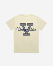 Load image into Gallery viewer, Vintage Vision Logo T-Shirt (Cream)
